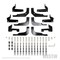 Westin Automotive 20-C GLADIATOR BLACK PRO TRAXX 5 OVAL NERF STEP BARS 21-54165 - alternate 5